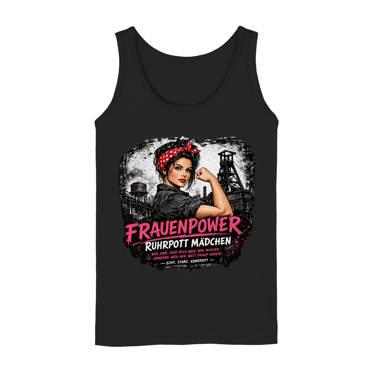 Frauenpower Ruhrpott Mädchen - Ladies Tank-Top