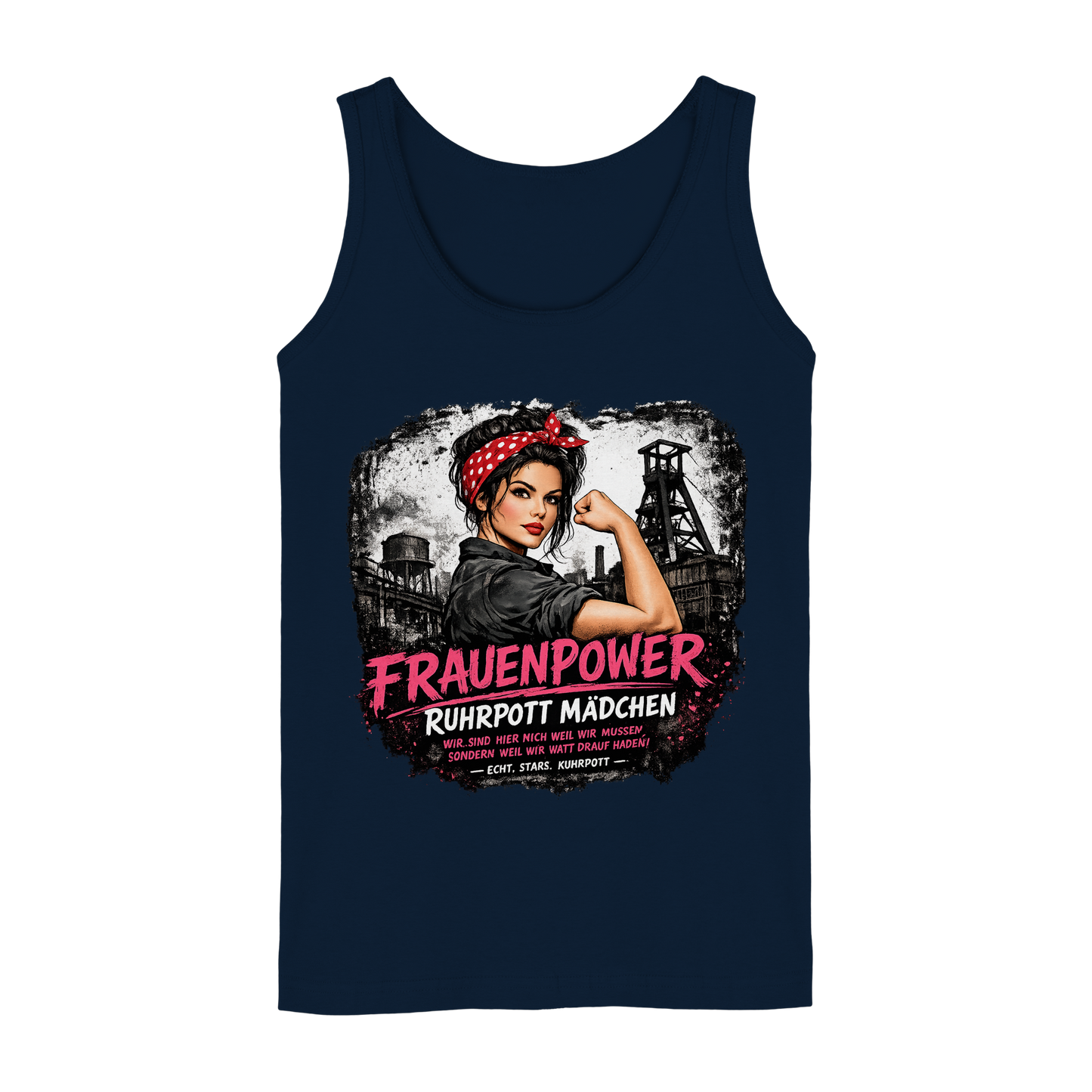 Frauenpower Ruhrpott Mädchen - Ladies Tank-Top