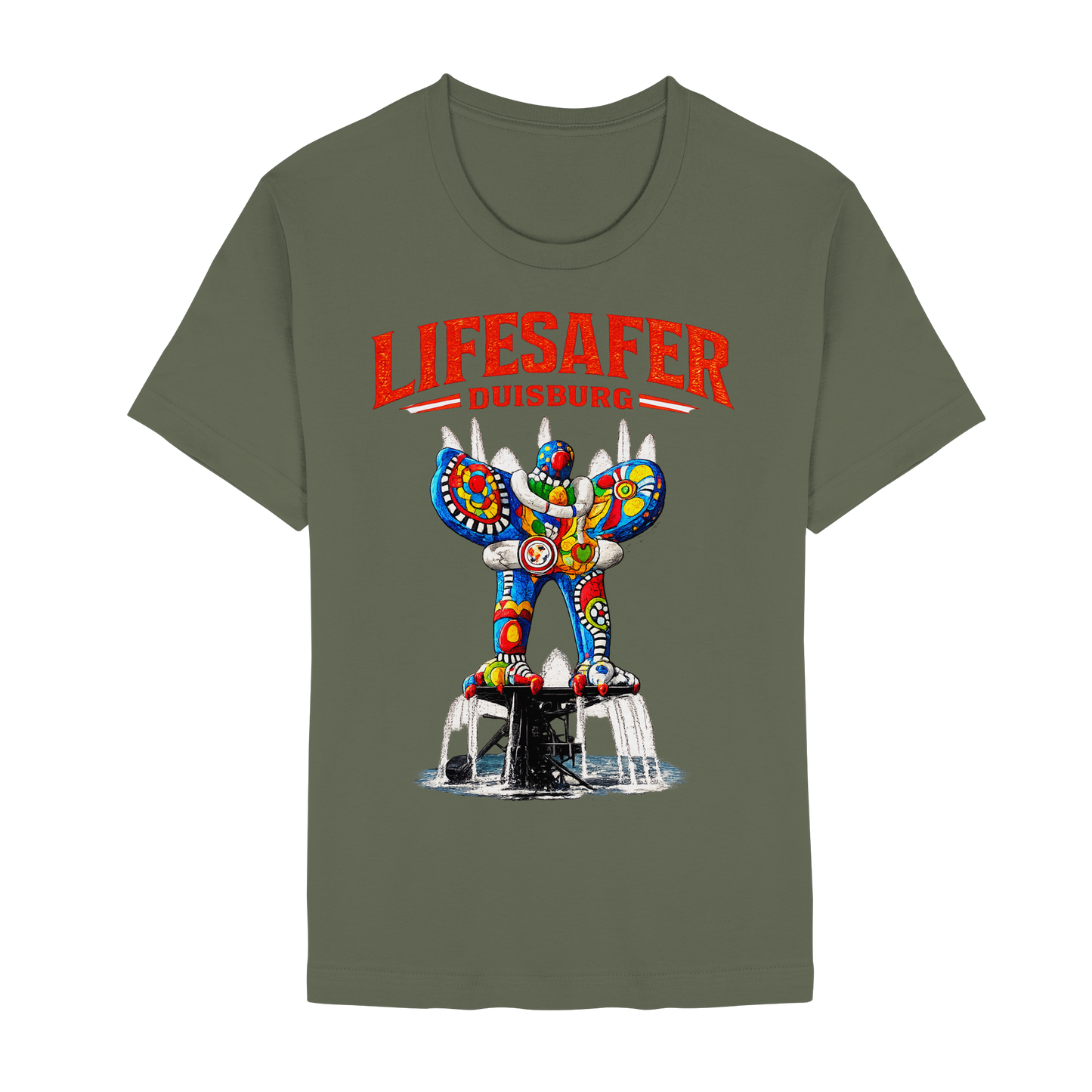LIFESAFER Duisburg – Brunnen Edition - Unisex Essential Premium Shirt