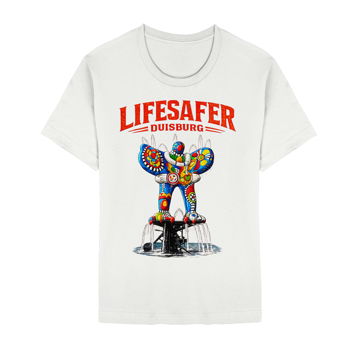 LIFESAFER Duisburg – Brunnen Edition - Unisex Essential Premium Shirt